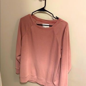 pink ombré sweater, american eagle